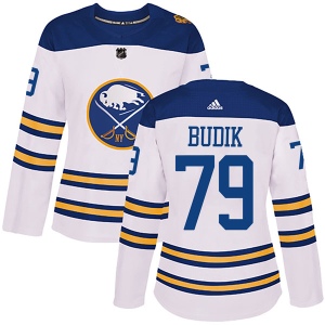 Women's Vojtech Budik Buffalo Sabres Authentic 2018 Winter Classic Jersey - White