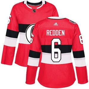 Women's Wade Redden Ottawa Senators Authentic 2017 100 Classic Jersey - Red