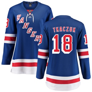 Women's Walt Tkaczuk New York Rangers Home Breakaway Jersey - Blue