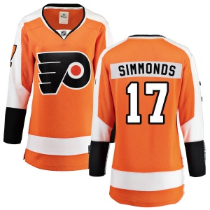 Women's Wayne Simmonds Philadelphia Flyers Home Breakaway Jersey - Orange