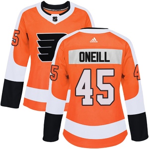 Women's Will Oneill Philadelphia Flyers Authentic Home Jersey - Orange