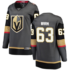 Women's Will Warm Vegas Golden Knights Breakaway Black Home Jersey - Gold