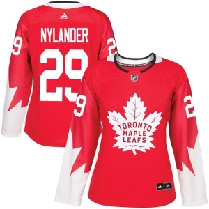 Women's William Nylander Toronto Maple Leafs Authentic Alternate Jersey - Red