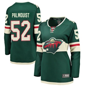 Women's Zach Palmquist Minnesota Wild Breakaway Home Jersey - Green