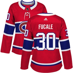 Women's Zachary Fucale Montreal Canadiens Authentic Home Jersey - Red