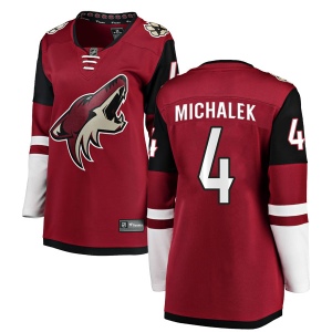 Women's Zbynek Michalek Arizona Coyotes Authentic Home Jersey - Red