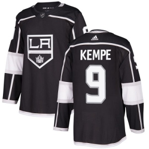 Youth Adrian Kempe Los Angeles Kings Authentic Home Jersey - Black