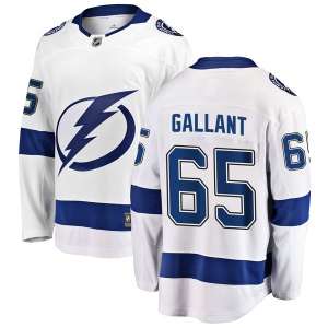 Youth Alex Gallant Tampa Bay Lightning Breakaway Away Jersey - White