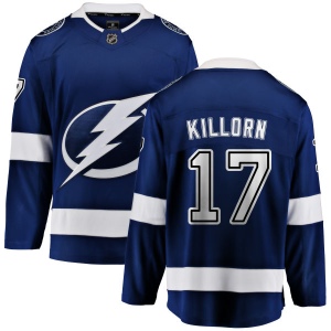 Youth Alex Killorn Tampa Bay Lightning Home Breakaway Jersey - Blue