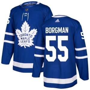 Youth Andreas Borgman Toronto Maple Leafs Authentic Home Jersey - Royal Blue