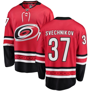 Youth Andrei Svechnikov Carolina Hurricanes Breakaway Home Jersey - Red