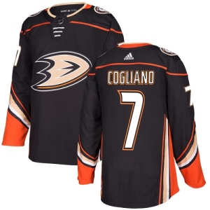 Youth Andrew Cogliano Anaheim Ducks Authentic Home Jersey - Black