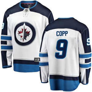 Youth Andrew Copp Winnipeg Jets Breakaway Away Jersey - White