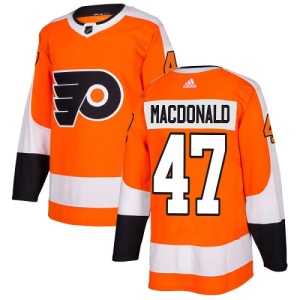 Youth Andrew MacDonald Philadelphia Flyers Authentic Home Jersey - Orange