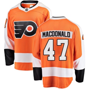 Youth Andrew MacDonald Philadelphia Flyers Breakaway Home Jersey - Orange