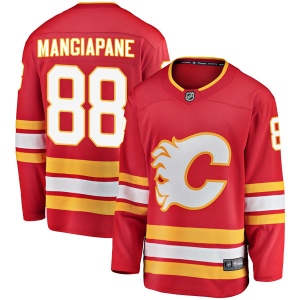 Youth Andrew Mangiapane Calgary Flames Breakaway Alternate Jersey - Red