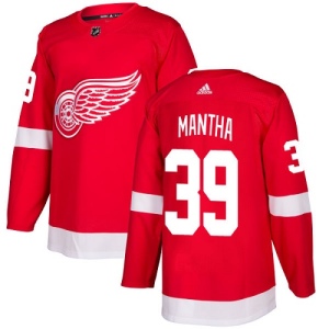 Youth Anthony Mantha Detroit Red Wings Authentic Home Jersey - Red