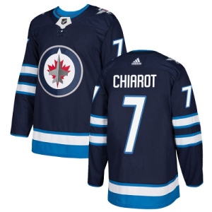 Youth Ben Chiarot Winnipeg Jets Authentic Home Jersey - Navy Blue