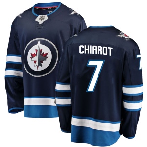 Youth Ben Chiarot Winnipeg Jets Breakaway Home Jersey - Blue