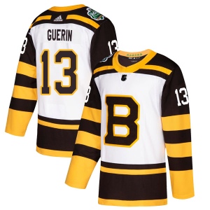 Youth Bill Guerin Boston Bruins Authentic 2019 Winter Classic Jersey - White