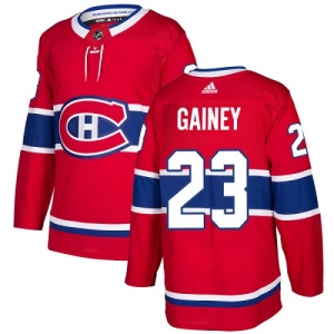 Youth Bob Gainey Montreal Canadiens Authentic Home Jersey - Red