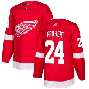 Youth Bob Probert Detroit Red Wings Authentic Home Jersey - Red