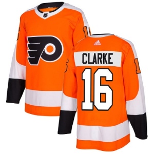 Youth Bobby Clarke Philadelphia Flyers Authentic Home Jersey - Orange