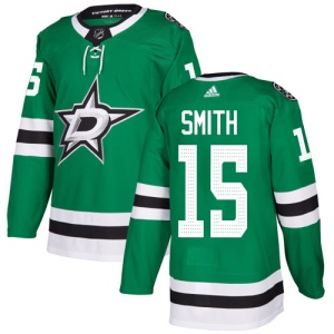 Youth Bobby Smith Dallas Stars Authentic Home Jersey - Green