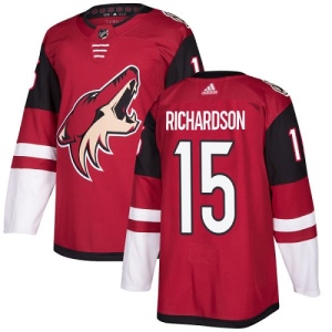 Youth Brad Richardson Arizona Coyotes Authentic Burgundy Home Jersey - Red