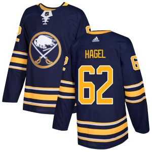 Youth Brandon Hagel Buffalo Sabres Authentic Home Jersey - Navy