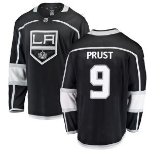 Youth Brandon Prust Los Angeles Kings Breakaway Home Jersey - Black