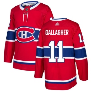 Youth Brendan Gallagher Montreal Canadiens Authentic Home Jersey - Red