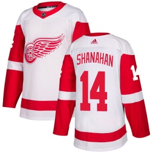 Youth Brendan Shanahan Detroit Red Wings Authentic Away Jersey - White