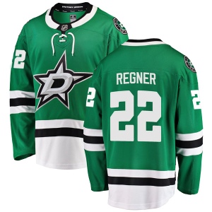 Youth Brent Regner Dallas Stars Breakaway Home Jersey - Green