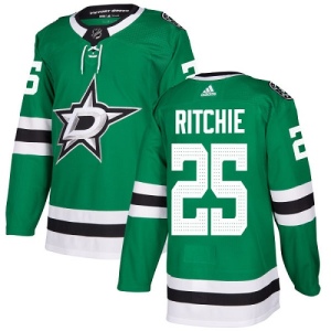 Youth Brett Ritchie Dallas Stars Authentic Home Jersey - Green