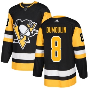 Youth Brian Dumoulin Pittsburgh Penguins Authentic Home Jersey - Black