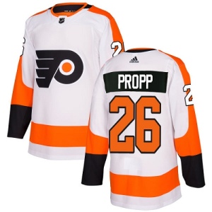 Youth Brian Propp Philadelphia Flyers Authentic Away Jersey - White