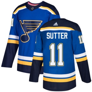 Youth Brian Sutter St. Louis Blues Authentic Home Jersey - Royal Blue