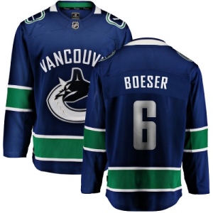 Youth Brock Boeser Vancouver Canucks Home Breakaway Jersey - Blue