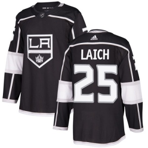 Youth Brooks Laich Los Angeles Kings Authentic Home Jersey - Black