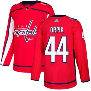 Youth Brooks Orpik Washington Capitals Authentic Home Jersey - Red