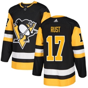 Youth Bryan Rust Pittsburgh Penguins Authentic Home Jersey - Black