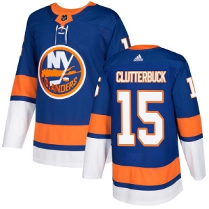 Youth Cal Clutterbuck New York Islanders Authentic Home Jersey - Royal Blue