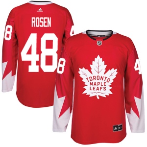 Youth Calle Rosen Toronto Maple Leafs Authentic Alternate Jersey - Red