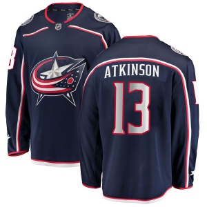 Youth Cam Atkinson Columbus Blue Jackets Breakaway Home Jersey - Navy