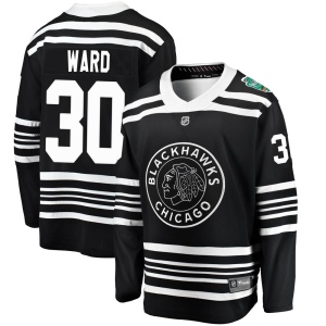 Youth Cam Ward Chicago Blackhawks 2019 Winter Classic Breakaway Jersey - Black