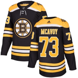 Youth Charlie McAvoy Boston Bruins Authentic Home Jersey - Black