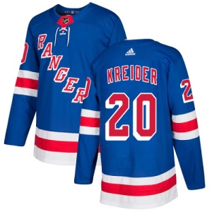 Youth Chris Kreider New York Rangers Authentic Home Jersey - Royal Blue