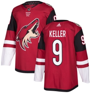 Youth Clayton Keller Arizona Coyotes Authentic Burgundy Home Jersey - Red