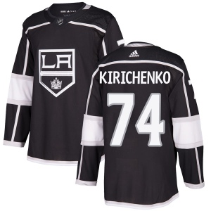 Youth Clayton Kirichenko Los Angeles Kings Authentic Home Jersey - Black